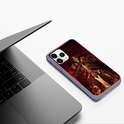 Чехол iPhone 11 Pro матовый DEVIL MAY CRY DMC, цвет: 3D-серый — фото 2