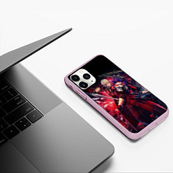 Чехол iPhone 11 Pro матовый DEVIL MAY CRY DMC, цвет: 3D-розовый — фото 2