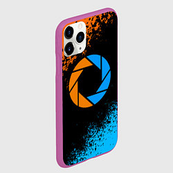 Чехол iPhone 11 Pro матовый PORTAL, цвет: 3D-фиолетовый — фото 2