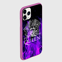 Чехол iPhone 11 Pro матовый QUEEN, цвет: 3D-фиолетовый — фото 2