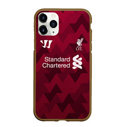 Чехол iPhone 11 Pro матовый Liverpool, цвет: 3D-коричневый