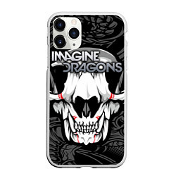 Чехол iPhone 11 Pro матовый Imagine Dragons, цвет: 3D-белый