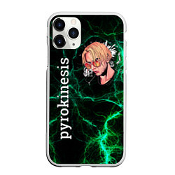 Чехол iPhone 11 Pro матовый Pyrokinesis, цвет: 3D-белый