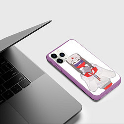 Чехол iPhone 11 Pro матовый Country Humans, цвет: 3D-фиолетовый — фото 2