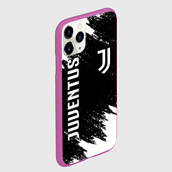 Чехол iPhone 11 Pro матовый JUVENTUS, цвет: 3D-фиолетовый — фото 2