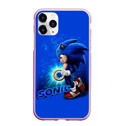 Чехол iPhone 11 Pro матовый SONIC