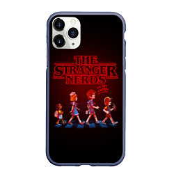 Чехол iPhone 11 Pro матовый STRANGER THINGS, цвет: 3D-серый