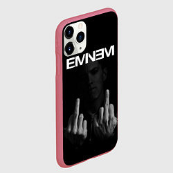 Чехол iPhone 11 Pro матовый EMINEM, цвет: 3D-малиновый — фото 2