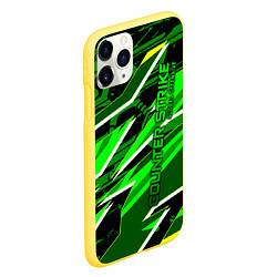 Чехол iPhone 11 Pro матовый Counter-Strike, цвет: 3D-желтый — фото 2