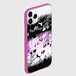 Чехол iPhone 11 Pro матовый THREE DAYS GRACE, цвет: 3D-фиолетовый — фото 2
