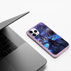 Чехол iPhone 11 Pro матовый DEVIL MAY CRY, цвет: 3D-розовый — фото 2