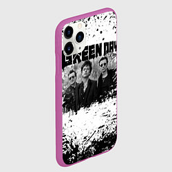 Чехол iPhone 11 Pro матовый GreenDay, цвет: 3D-фиолетовый — фото 2