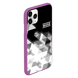 Чехол iPhone 11 Pro матовый Muse, цвет: 3D-фиолетовый — фото 2