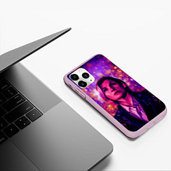 Чехол iPhone 11 Pro матовый DOCTOR WHO, цвет: 3D-розовый — фото 2