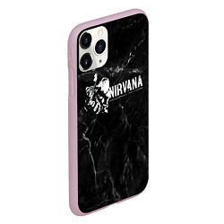 Чехол iPhone 11 Pro матовый NIRVANA, цвет: 3D-розовый — фото 2