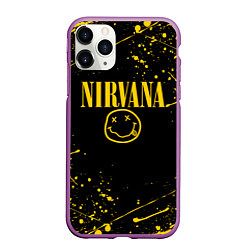 Чехол iPhone 11 Pro матовый NIRVANA, цвет: 3D-фиолетовый