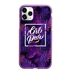 Чехол iPhone 11 Pro матовый Grl Pwr