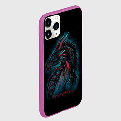 Чехол iPhone 11 Pro матовый THE ELDER SCROLLS, цвет: 3D-фиолетовый — фото 2
