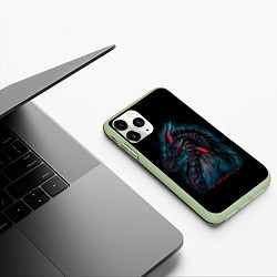 Чехол iPhone 11 Pro матовый THE ELDER SCROLLS, цвет: 3D-салатовый — фото 2