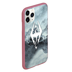 Чехол iPhone 11 Pro матовый THE ELDER SCROLLS, цвет: 3D-малиновый — фото 2