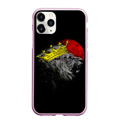 Чехол iPhone 11 Pro матовый King, цвет: 3D-розовый