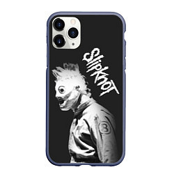 Чехол iPhone 11 Pro матовый SLIPKNOT, цвет: 3D-серый