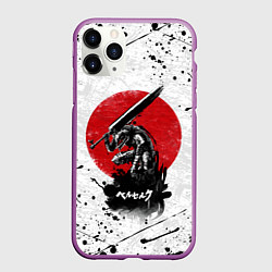 Чехол iPhone 11 Pro матовый BERSERK, цвет: 3D-фиолетовый