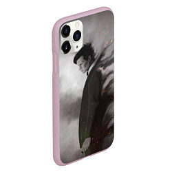 Чехол iPhone 11 Pro матовый DOCTOR WHO, цвет: 3D-розовый — фото 2