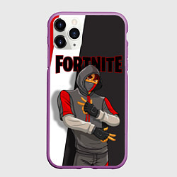 Чехол iPhone 11 Pro матовый IKONIK, цвет: 3D-фиолетовый