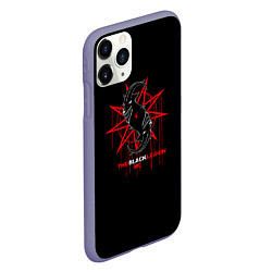 Чехол iPhone 11 Pro матовый Slipknot, цвет: 3D-серый — фото 2