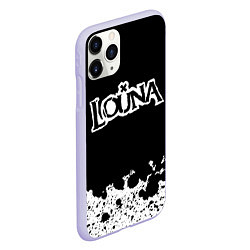 Чехол iPhone 11 Pro матовый Louna, цвет: 3D-светло-сиреневый — фото 2