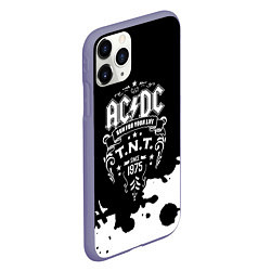 Чехол iPhone 11 Pro матовый ACDC TNT, цвет: 3D-серый — фото 2