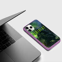 Чехол iPhone 11 Pro матовый STALKER 2, цвет: 3D-фиолетовый — фото 2