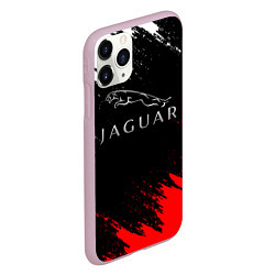 Чехол iPhone 11 Pro матовый Jaguar, цвет: 3D-розовый — фото 2