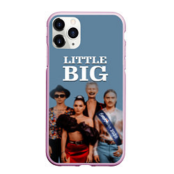 Чехол iPhone 11 Pro матовый Little Big, цвет: 3D-розовый