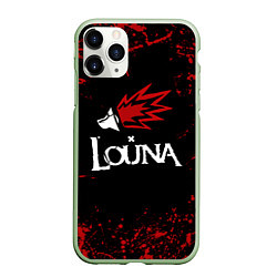 Чехол iPhone 11 Pro матовый Louna, цвет: 3D-салатовый