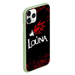 Чехол iPhone 11 Pro матовый Louna, цвет: 3D-салатовый — фото 2