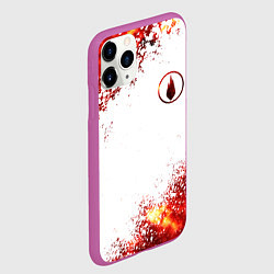 Чехол iPhone 11 Pro матовый Thousand Foot Krutch, цвет: 3D-фиолетовый — фото 2