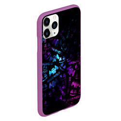 Чехол iPhone 11 Pro матовый MARSMELLO, цвет: 3D-фиолетовый — фото 2