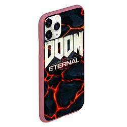 Чехол iPhone 11 Pro матовый DOOM: ETERNAL, цвет: 3D-малиновый — фото 2