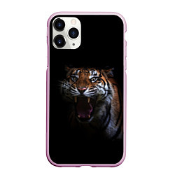 Чехол iPhone 11 Pro матовый Тигр