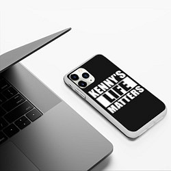 Чехол iPhone 11 Pro матовый KENNYS LIFE MATTERS, цвет: 3D-белый — фото 2