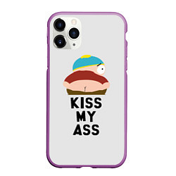 Чехол iPhone 11 Pro матовый Kiss My Ass
