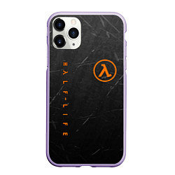 Чехол iPhone 11 Pro матовый HALF-LIFE, цвет: 3D-светло-сиреневый