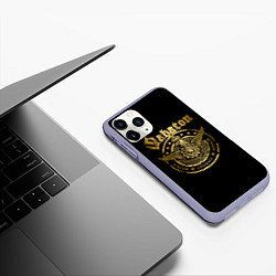 Чехол iPhone 11 Pro матовый SABATON, цвет: 3D-светло-сиреневый — фото 2