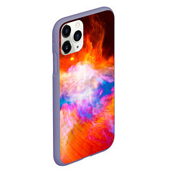 Чехол iPhone 11 Pro матовый Space, цвет: 3D-серый — фото 2