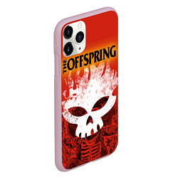 Чехол iPhone 11 Pro матовый The Offspring, цвет: 3D-розовый — фото 2