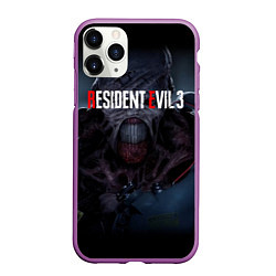 Чехол iPhone 11 Pro матовый Resident evil 3 remake