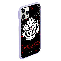 Чехол iPhone 11 Pro матовый OVERLORD, цвет: 3D-светло-сиреневый — фото 2