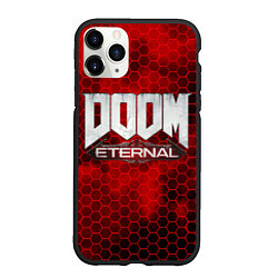 Чехол iPhone 11 Pro матовый DOOM: ETERNAL, цвет: 3D-черный